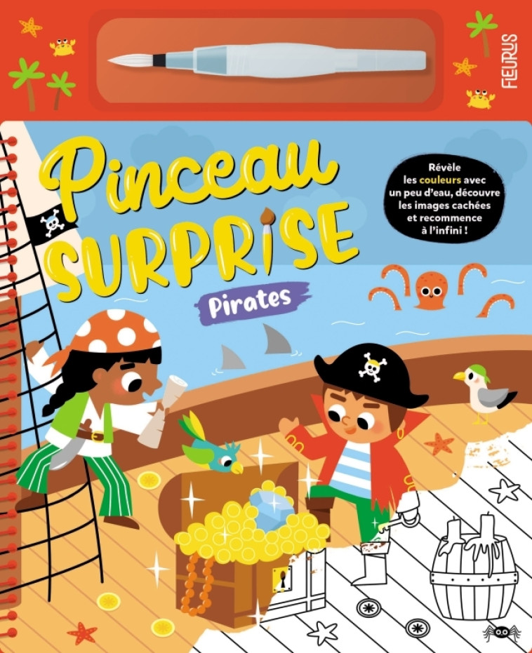 Pinceau surprise - Pirates - Jacqué Isabelle - FLEURUS