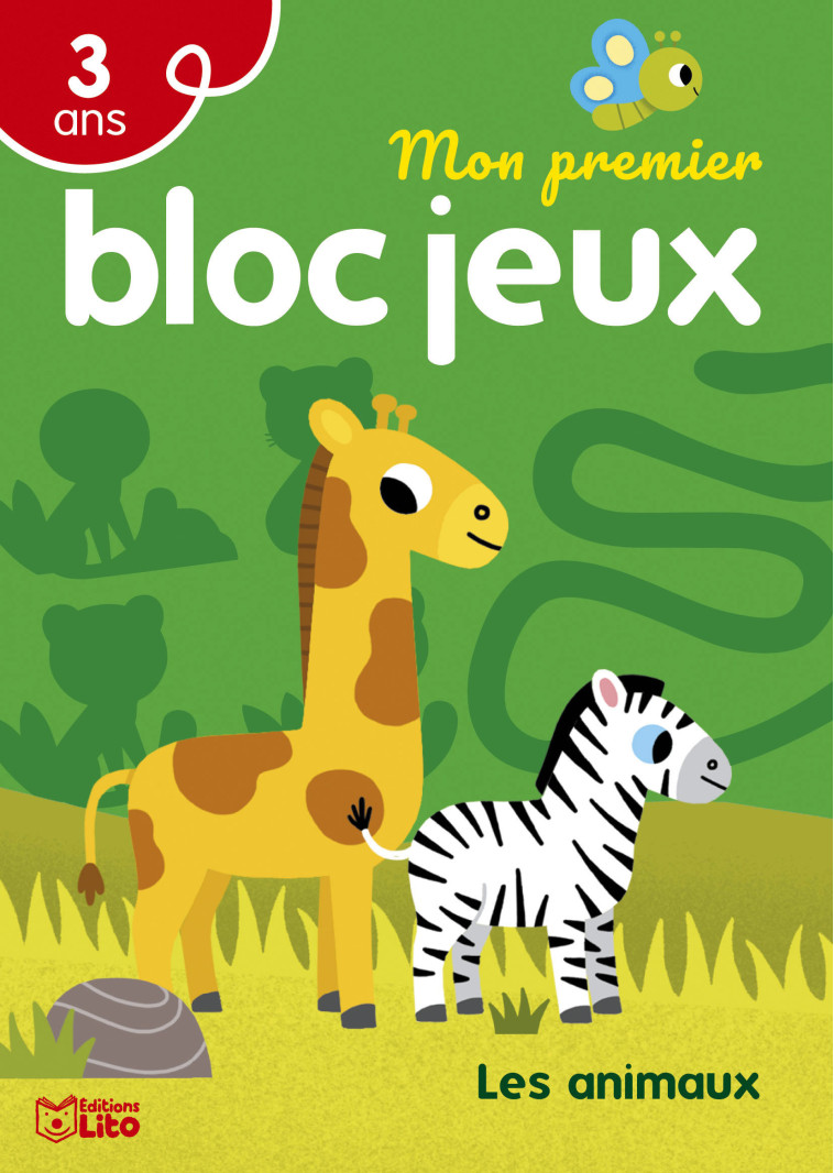 MON 1ER BLOC JEUX-LES ANIMAUX - XXX - LITO