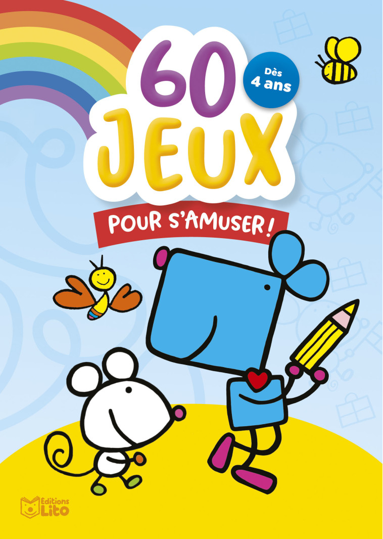 BLOC 60 JEUX POUR S'AMUSER - XXX - LITO