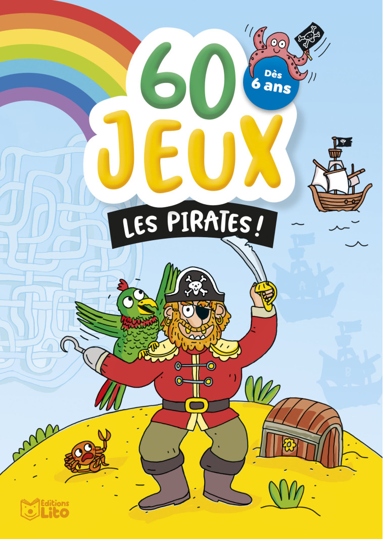 BLOC 60 JEUX LES PIRATES - XXX - LITO