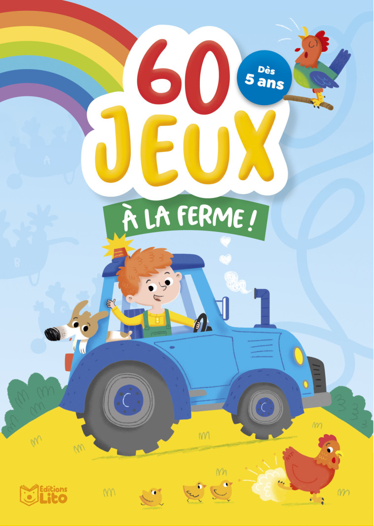 BLOC 60 JEUX A LA FERME - XXX - LITO