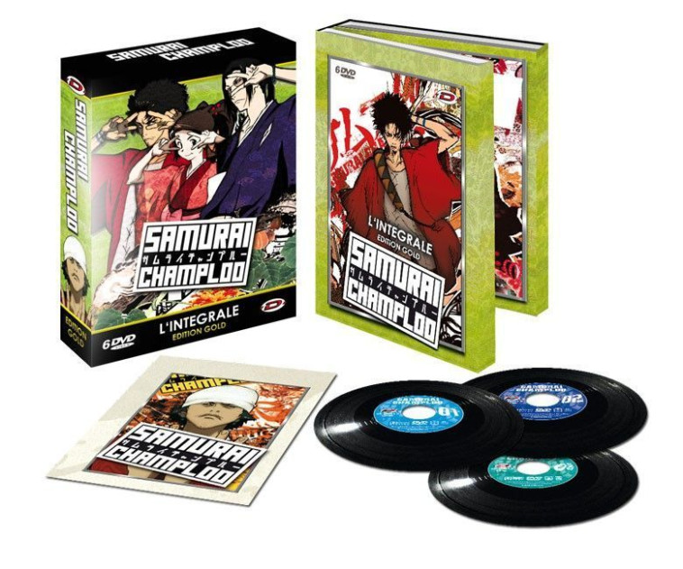 SAMURAI CHAMPLOO - INTEGRALE - ED. GOLD - 6 DVD + LIVRET - Dai SatO  - MEIAN