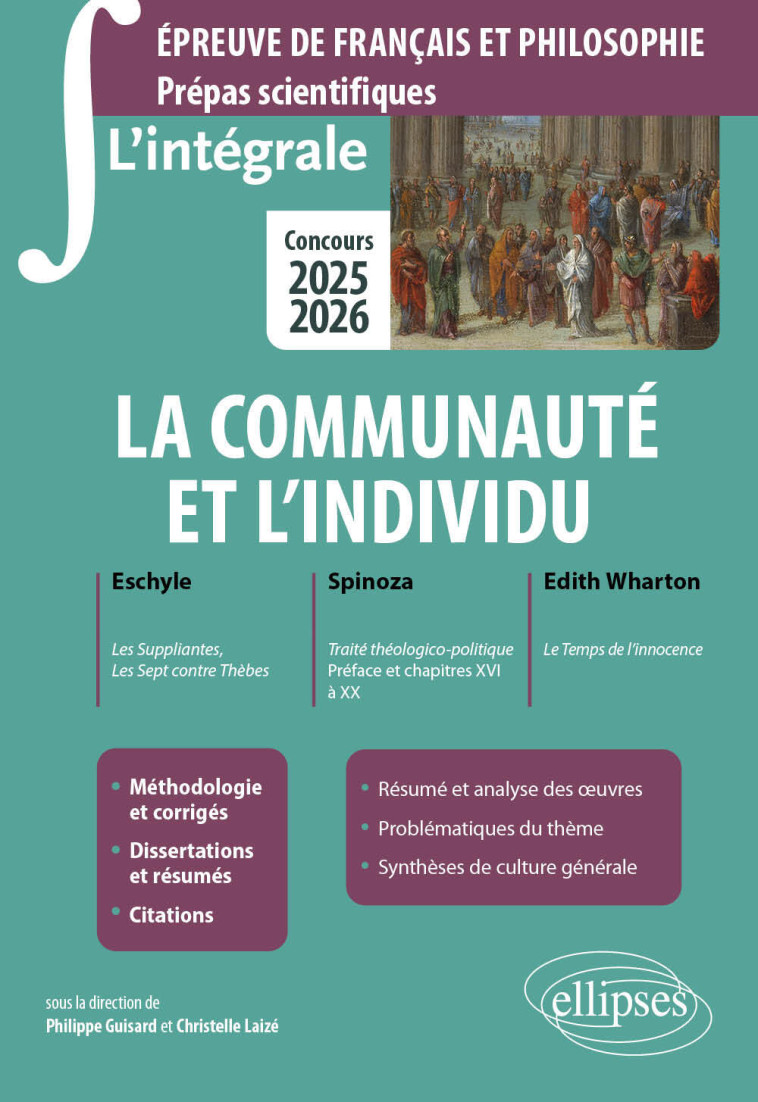 L'intégrale sur la communauté et l'individu - Guisard Philippe, Laizé-Gratias Christelle, Alloing Valentine, Aubin Matthieu, Berry Romain, Bournet-Ghiani Frédérique, Charbonnier Marie-Anne, COCHEREAU Mathieu, Durvye Catherine, Griffet-Bonnet Anne, Leone M