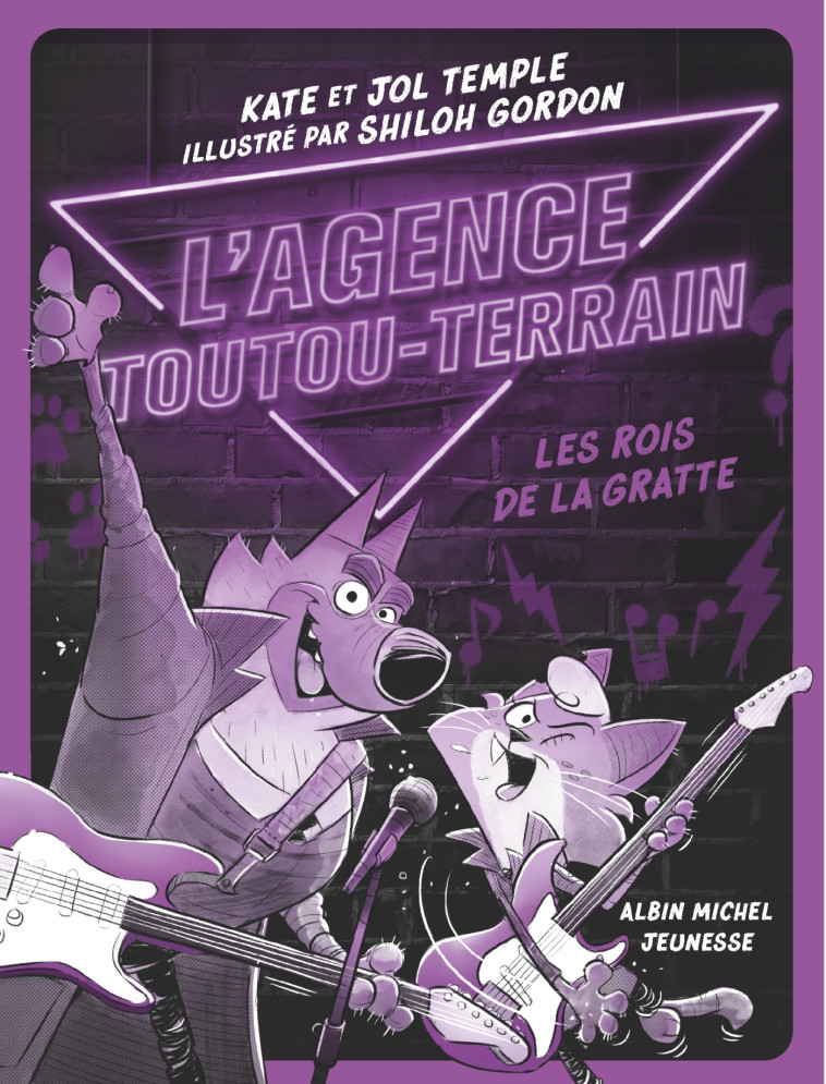 L'Agence Toutou-Terrain - tome 4 - Les Rois de la gratte - Kemple Kate, Kemple Jol, Gaboriaud Mickey - ALBIN MICHEL