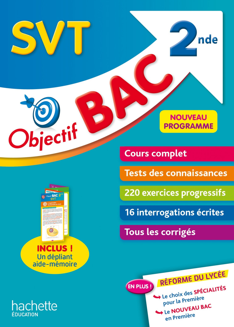 Objectif Bac SVT 2nde - Franck Guais Franck Guais, Binz Pierre, Franck Guais  - HACHETTE EDUC