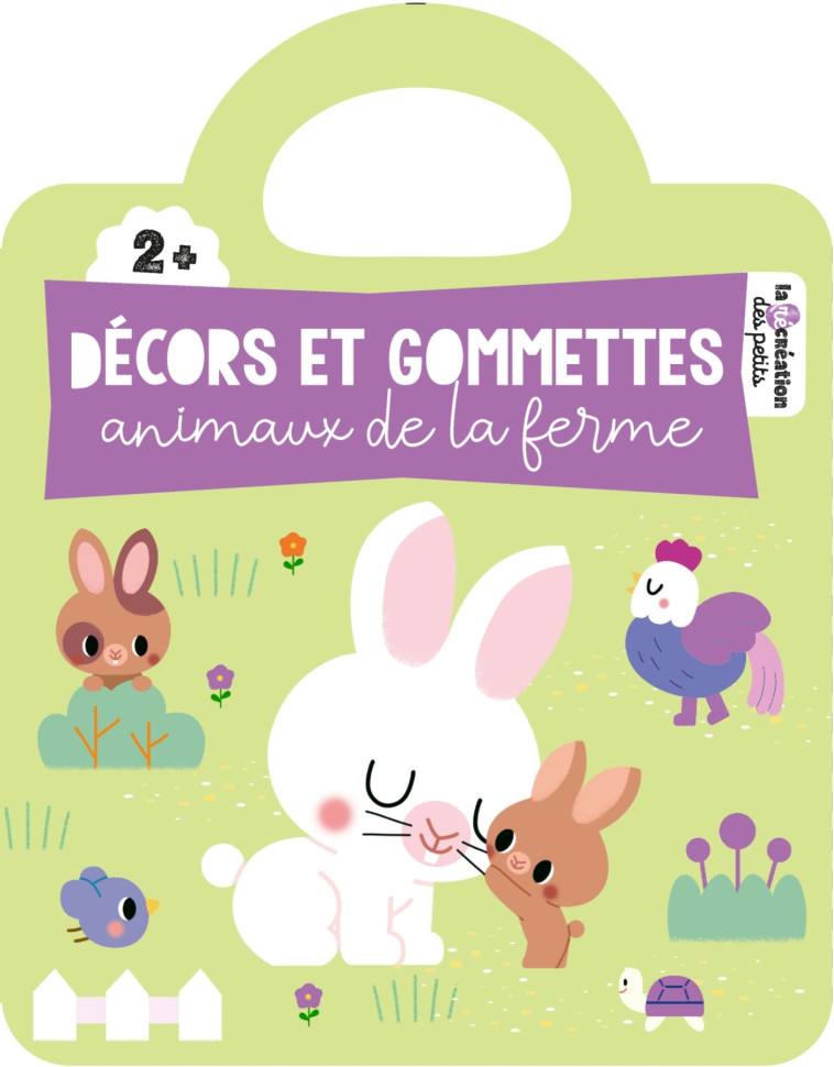 Décors et gommettes - animaux de la ferme - Sejung Kim - DEUX COQS D OR