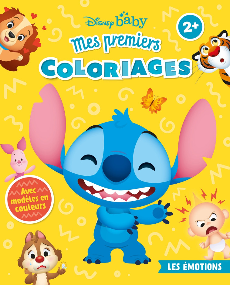 DISNEY BABY - Mes Premiers Coloriages - Les émotions - XXX - DISNEY HACHETTE