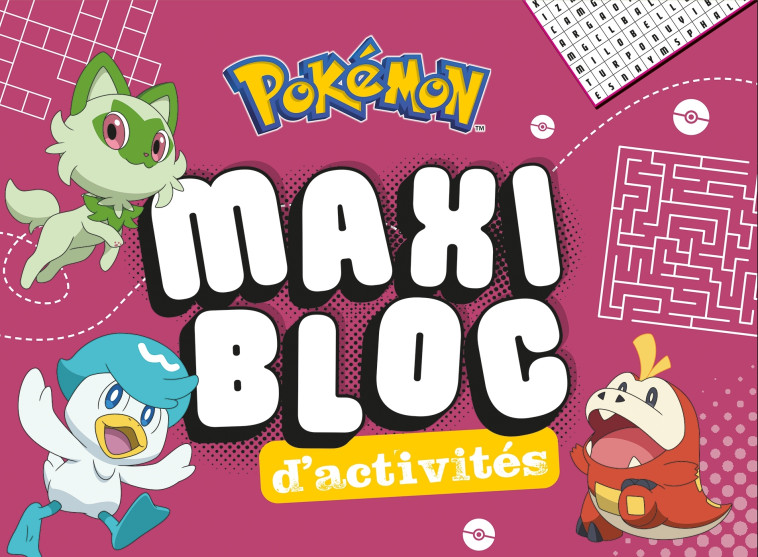 Pokémon - Maxi bloc d'activités -   - HACHETTE JEUN.