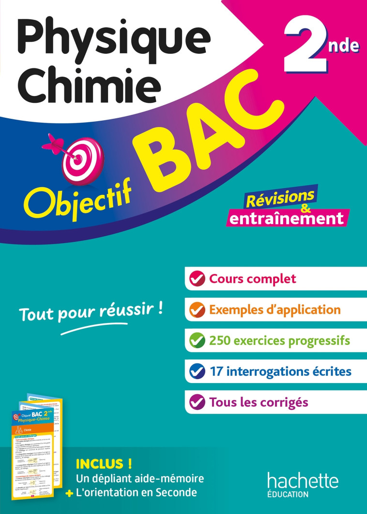 Objectif BAC Physique-Chimie 2nde - RAMON/BARDE/LA PIANA - HACHETTE EDUC