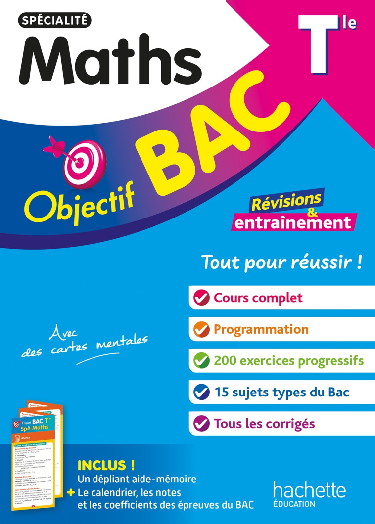 Objectif BAC Tle spécialité Maths BAC 2025 - BARBAZO/BILLA - HACHETTE EDUC