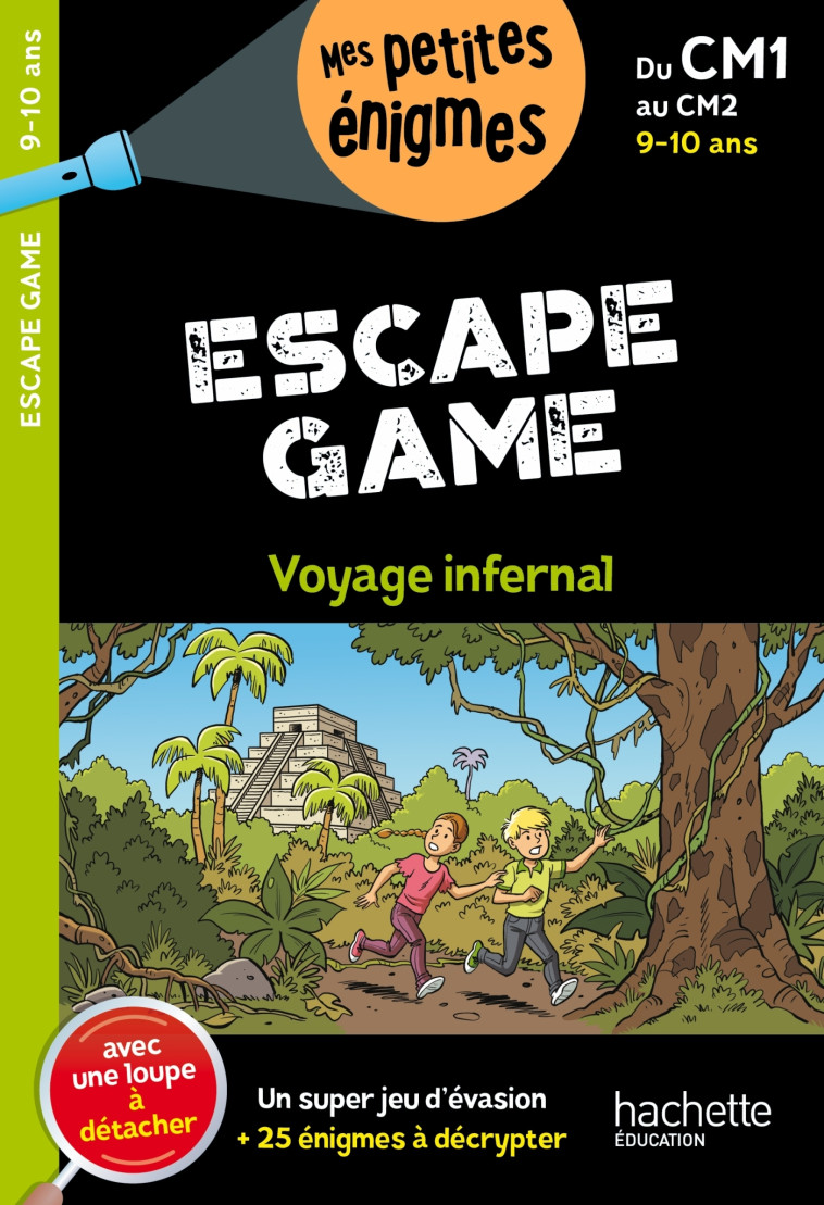 Escape game - Du CM1 au CM2 - Cahier de vacances 2024 - Leroy-Jouenne Charlotte - HACHETTE EDUC