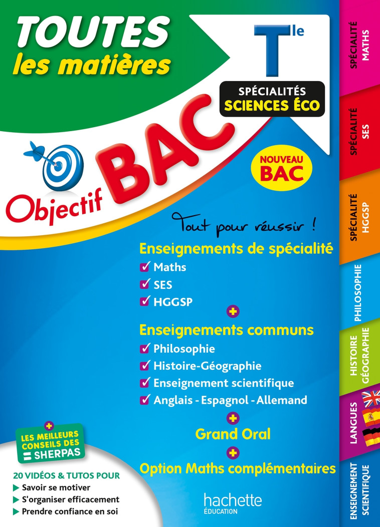 Objectif Bac 2024 - Term Spécialités Sciences éco Toutes les Matières - Blin A, Zardet Sébastien, Couteleau Louis-Marie, Chamand Pascal, Adoumié V., Rousseau P., Durand Yohann, Léonard Arnaud, Garnier Caroline, Salaun Michael, Nieuviarts Nathalie, Veyrier