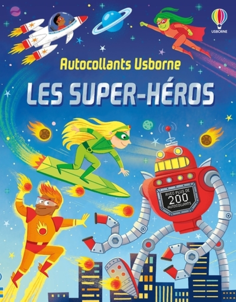 Les super-héros - Premiers autocollants - Dès 3 ans - Nolan Kate, Danilova Valeria, Cooper Sharon, Whatmore Candice, Duran Véronique - USBORNE