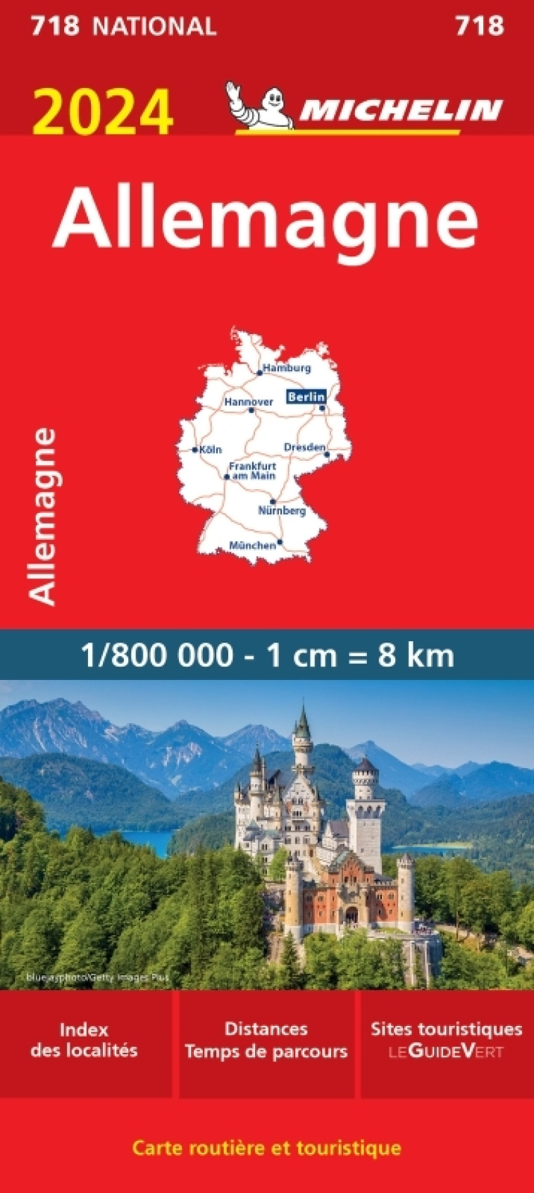 Carte Nationale Allemagne 2024 - XXX - MICHELIN