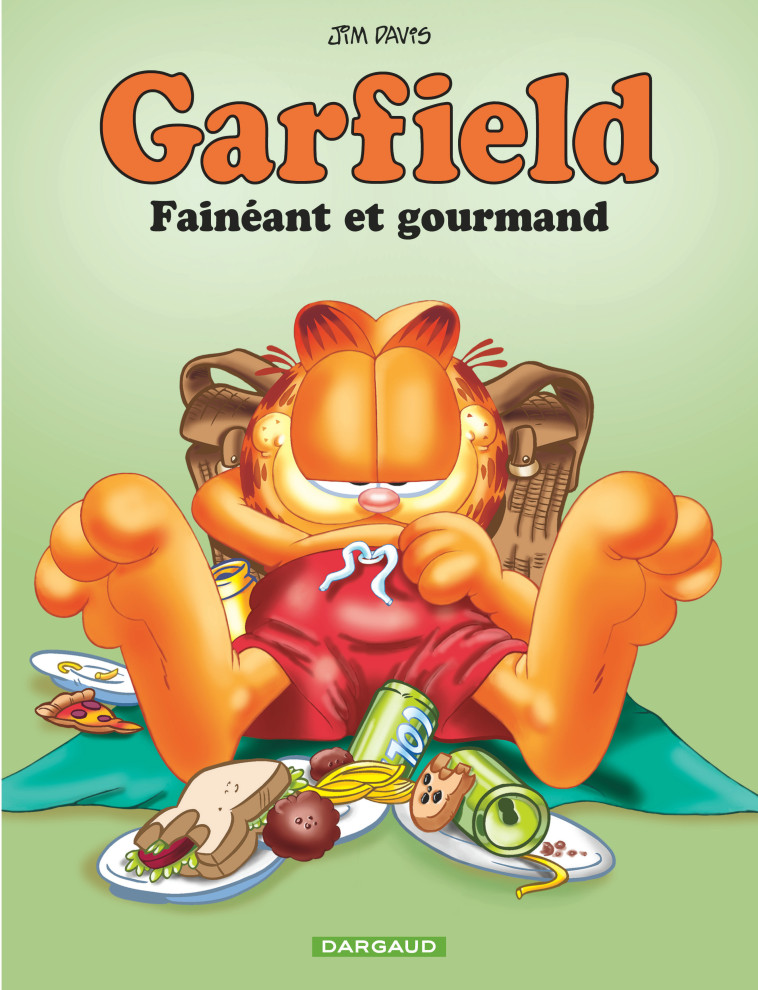 Garfield - Fainéant et gourmand - Davis Jim Davis Jim, Davis Jim  - DARGAUD