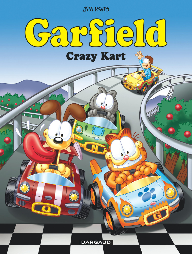 Garfield - Crazy Kart - Davis Jim Davis Jim, Davis Jim  - DARGAUD