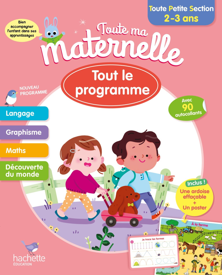 Toute ma maternelle - Tout le programmme - Toute Petite Section 2-3 ans - Marcel Caroline - HACHETTE EDUC