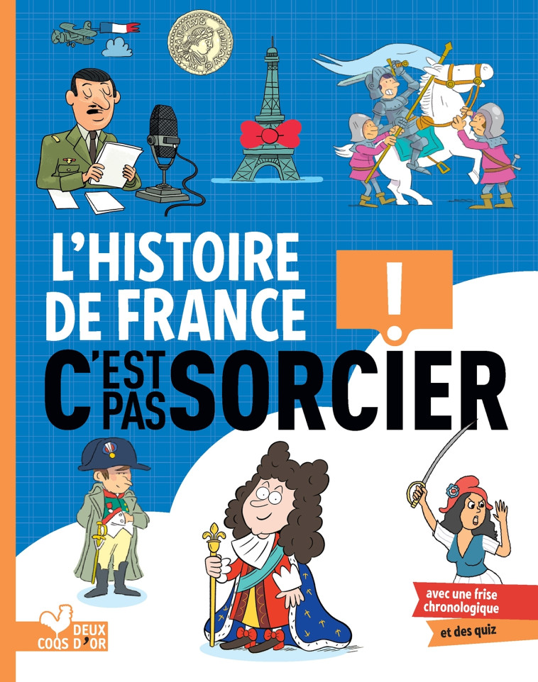 L'histoire C'est pas sorcier - L'histoire de France - Bosc Fréderic,   - DEUX COQS D OR