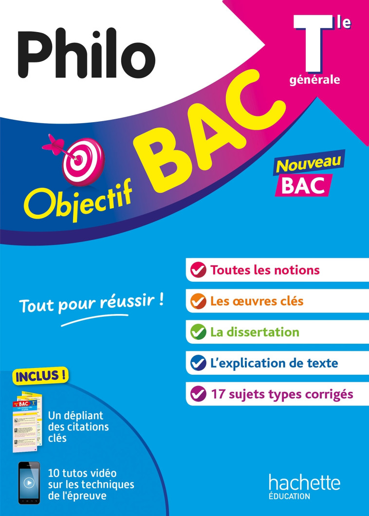 Objectif BAC Tle spécialité Philosophie - Chamama Florianne, Campos Pierre, Poirier Anne-Gaëlle - HACHETTE EDUC