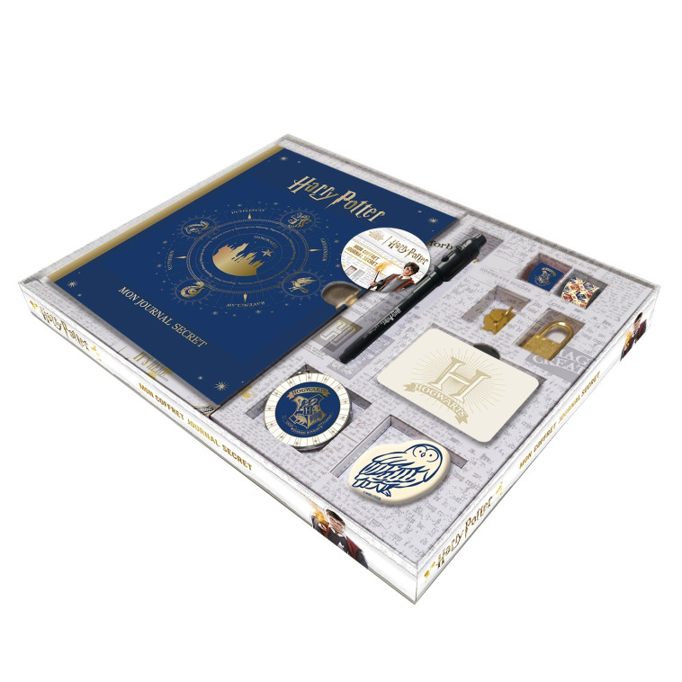 Harry Potter - Mon coffret journal secret - Playbac Éditions Playbac Éditions - PLAY BAC