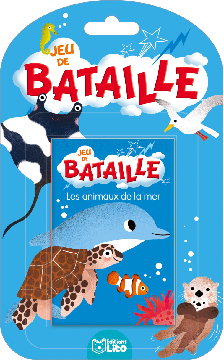 JEUX  BATAILLE ANIMAUX MER - XXX - LITO