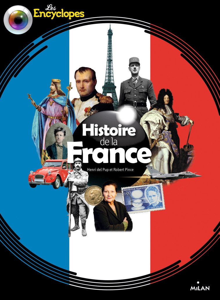 Histoire de la France NE - DELPUP HENRI, Pince Robert,  , Del Pup Henri - MILAN