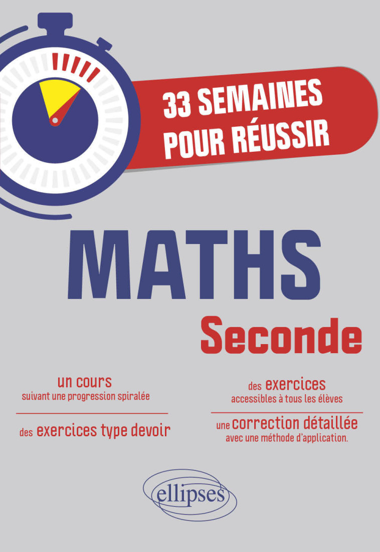 33 semaines pour réussir les Maths en Seconde - Mery Julien - ELLIPSES