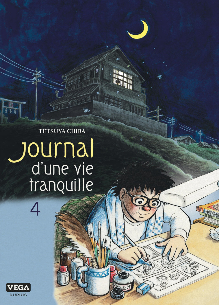 Journal d une vie tranquille - Tome 4 - Chiba Tetsuya Chiba Tetsuya, Chiba Tetsuya  - VEGA DUPUIS