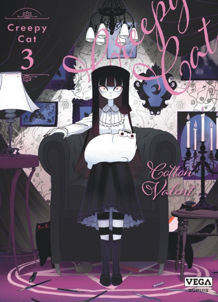 Creepy Cat - Tome 3 - Valent Cotton Valent Cotton, Valent Cotton  - VEGA DUPUIS