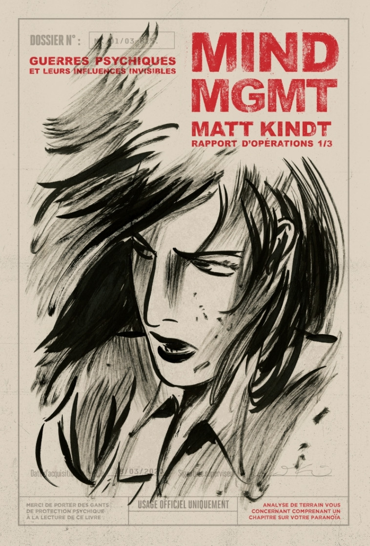 MIND MGMT Rapport d'opération 1/3 - Guerres psychiques et le - Kindt Matt, CHÂTEAUBOURG (DE) Thomas - LOUVERTURE