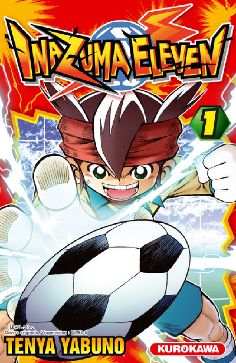 Inazuma Eleven - tome 1 - Yabuno Ten'ya, Fujimoto Satoko - KUROKAWA