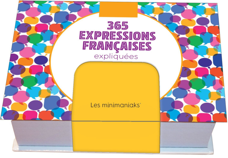 Minimaniak 365 expressions françaises - mini calendrier - Romain Christian - 365 PARIS