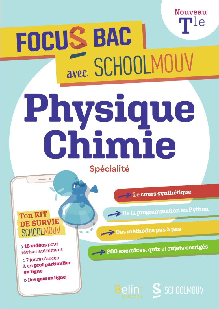 FOCUS BAC PHYSIQUE-CHIMIE SPECIALITE TERMINALE - Presson Benjamin - BELIN EDUCATION