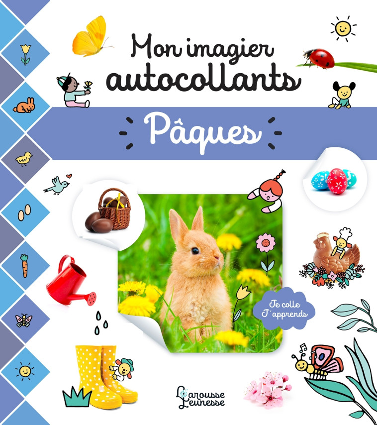 Mon imagier autocollants - Pâques -   - LAROUSSE