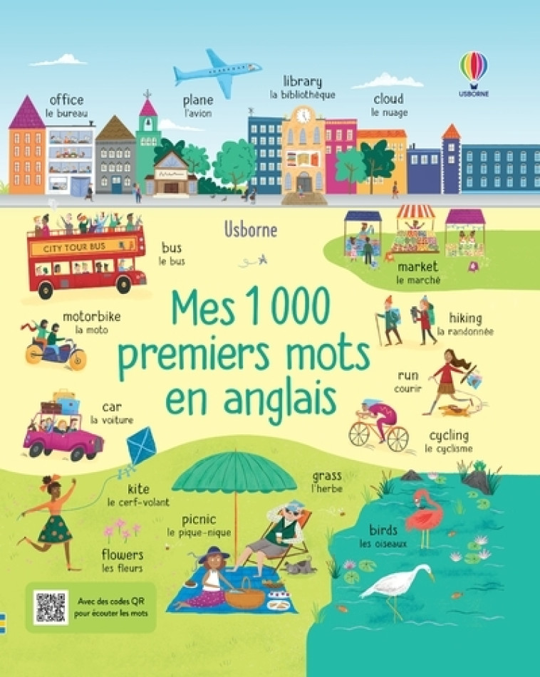 Mes 1000 premiers mots en anglais - Bingham Jane, Saunders Rachael, Faulkner Yasmin, Duran Véronique - USBORNE