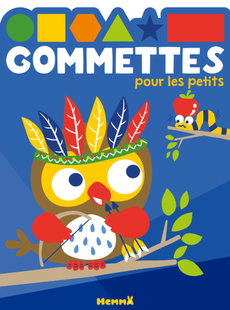 Gommettes pour les petits (Hibou) - Collectif Collectif, Collectif  - HEMMA