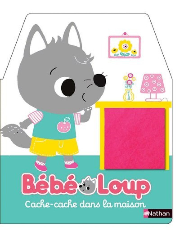 Bébé Loup cache-cache dans la maison - Hayashi Emiri - NATHAN