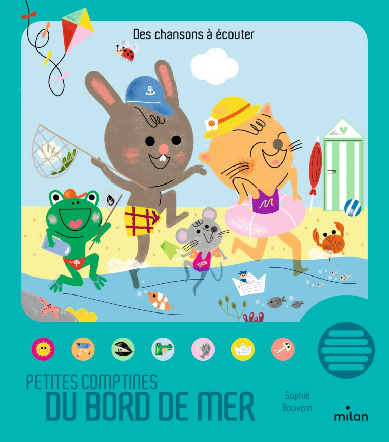 Petites comptines du bord de mer - Bouxom Sophie - MILAN