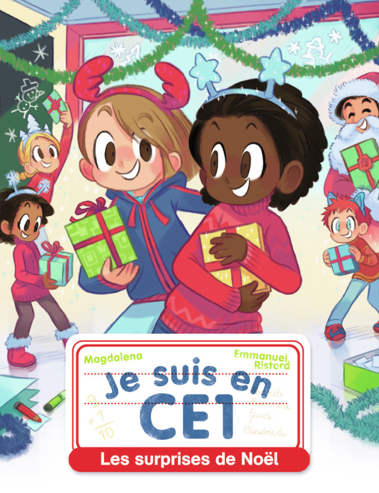 Les surprises de Noël - Magdalena , Ristord Emmanuel - PERE CASTOR