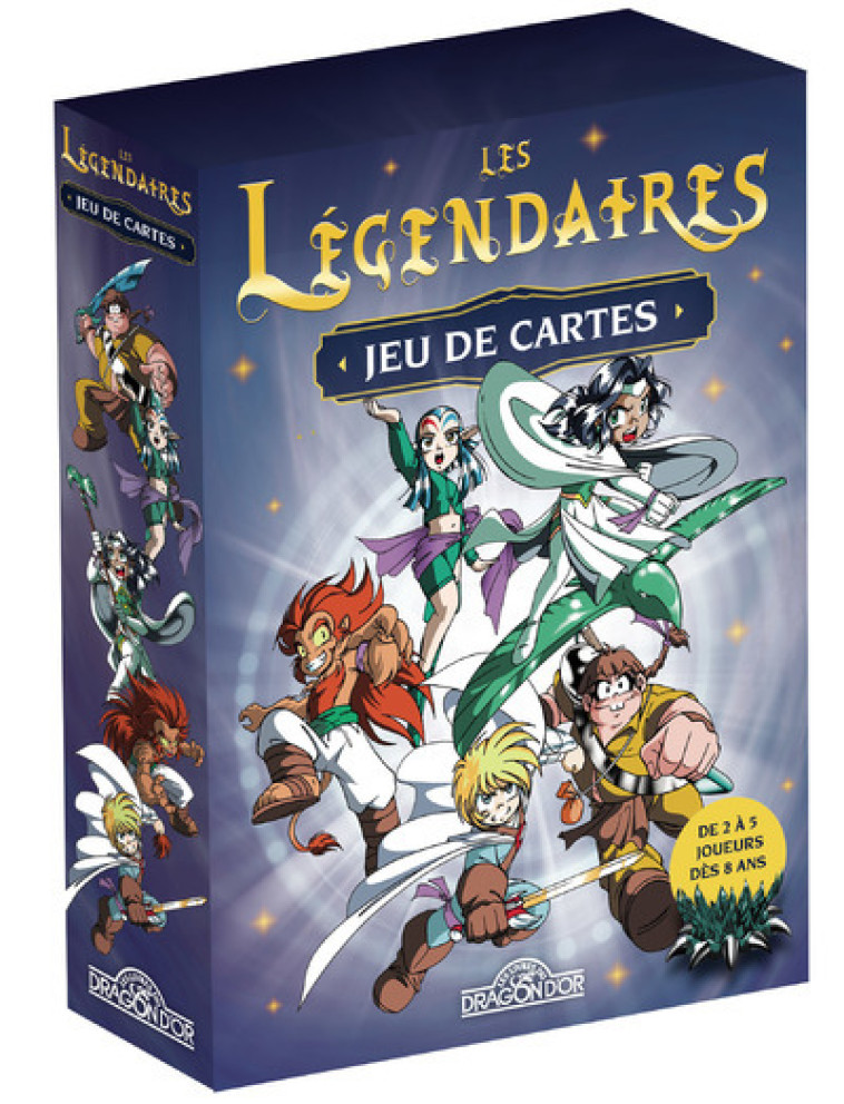 Les Légendaires - Jeu de cartes - Delcourt Delcourt, Krief Oriane - DRAGON D OR