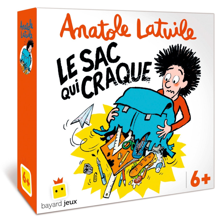 Jeu Anatole Latuile - Le sac qui craque - Didier Anne, Muller Olivier, Devaux Clément, Tanguy Fabien - BAYARD JEUX