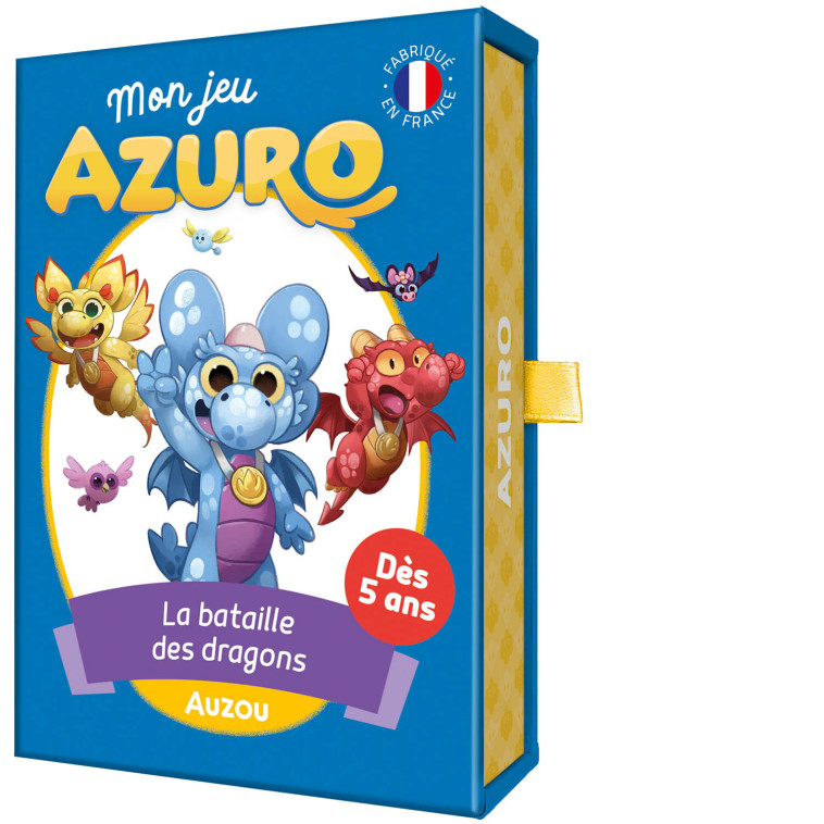 JEUX DE CARTES - AZURO - LA BATAILLE DES DRAGONS - Souillé Laurent, Souillé Olivier, Fleury Jérémie - AUZOU