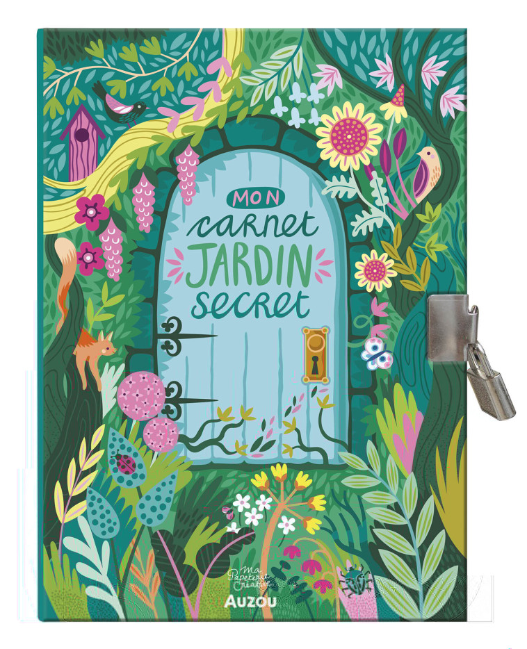 MA PAPETERIE CRÉATIVE - CARNET JARDIN SECRET - MC GLOIN Paula - AUZOU