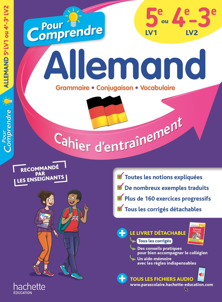 Pour comprendre Allemand 5e LV1 ou 4e-3e LV2 - Despas Marie-Christine - HACHETTE EDUC