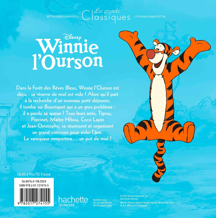 WINNIE L'OURSON - Les Grands Classiques - L'histoire du film - Disney - XXX - DISNEY HACHETTE