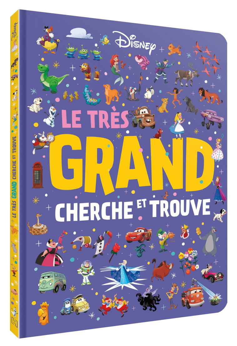 DISNEY - Le très grand Cherche et Trouve - Collectif  - DISNEY HACHETTE