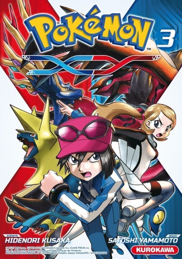 Pokémon XY - tome 3 - Kusaka Hidenori, Yamamoto Satoshi - KUROKAWA