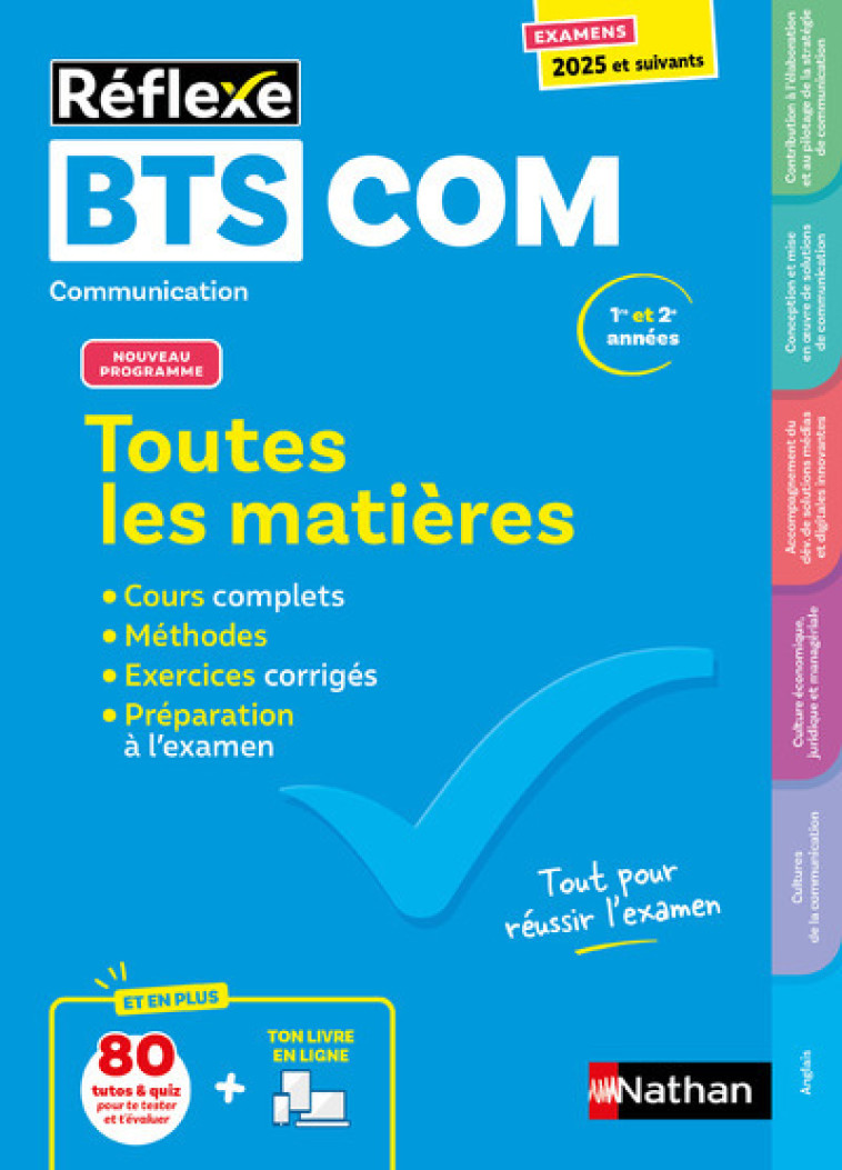 Toutes les matières Réflexe - BTS Communication n°16 - 2024-2025 - Aitammar Marie-Ange, Antzak Eliane, Araszkiewiez Marianne, Berheim Charlotte, Besson Pascal, Birsal Eric, Chacon Benito Marie-José, Couston Frédéric, Doussy Madeleine, Garnier Laurence, Ga