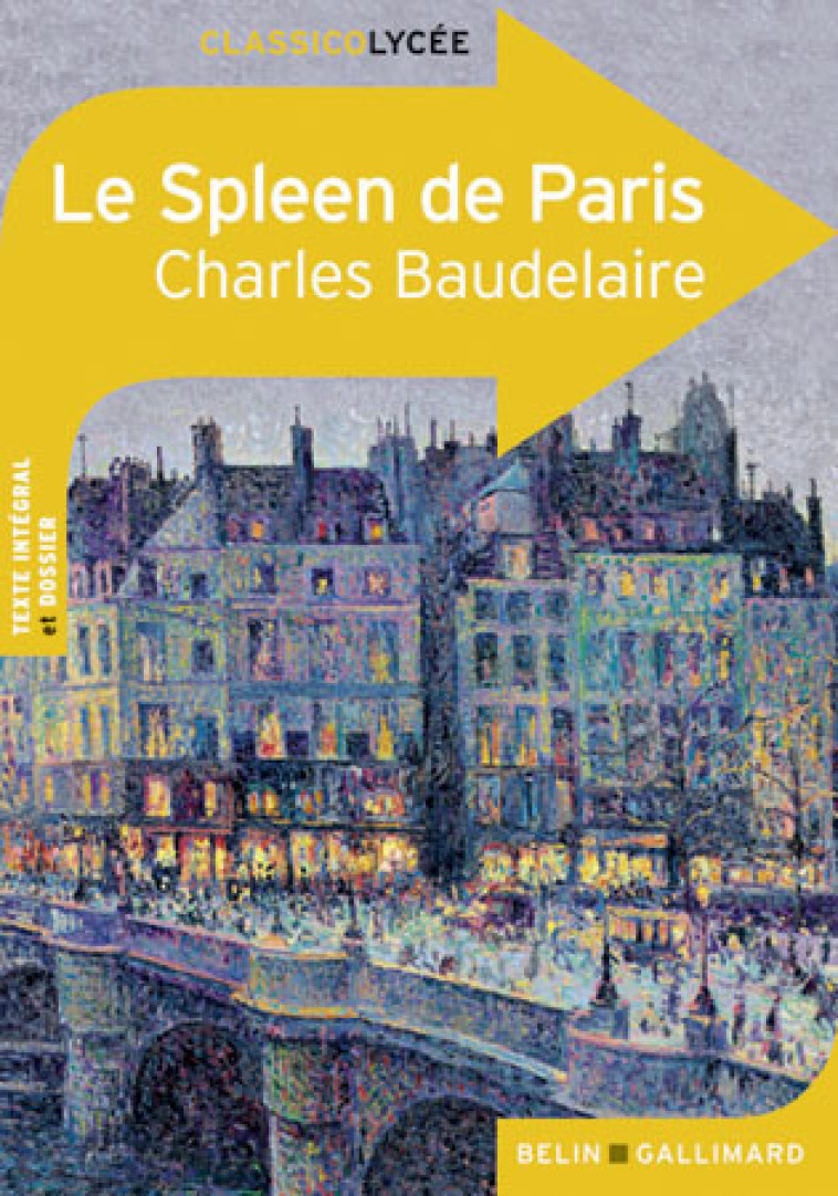 Le Spleen de Paris - Baudelaire Charles - BELIN EDUCATION