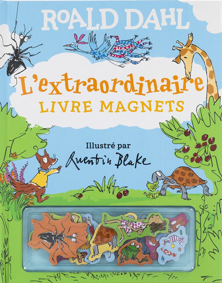 L'extraordinaire livre magnets - DAHL/BLAKE , ROALD DAHL , DAHL Roald, Blake Quentin, Gallimard Jeunesse  - GALLIMARD JEUNE